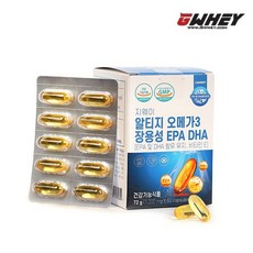지웨이 알티지 오메가3 장용성 EPA DHA 1200mg x 60캡슐, 없음