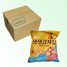 생생감자칩 생생감자 게랑드소금맛 110g X 4개 1세트