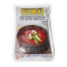 팔도 육개장 600g (아이스박스.팩포함가), 5개