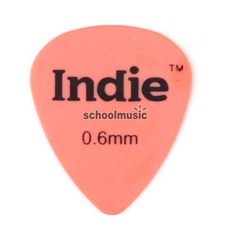 Indie 0.6mm 피크(1개)