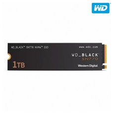 WD BLACK SN770 NVMe SSD, WDS100T3X0E, 1TB