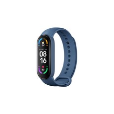 샤오미 미밴드6 정품 스트랩 팔찌 8가지 컬러 100% 정품, 네이비블루