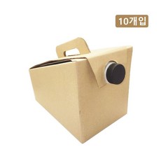 투고백 투고팩 투고가방 커피 캐리어 대용랑 3L 세트, 1개, 10개입