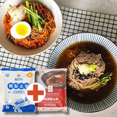 20년전통 토리가 메밀30% 생면 메밀국수 밀키트 냉모밀소바2인분+비빔막국수2인분, 2세트, 1.61kg