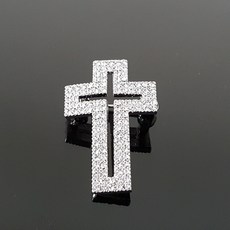 십자가브로치
