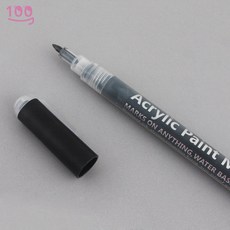 백억언니 네일 드로잉펜 마카 단품 캐릭터 라인아트 네일아트재료, 1개, 드로잉펜 마카 블랙