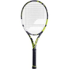 바볼랏 테니스 라켓 Babolat VS GmbH 101479 퓨어 에어로 U NCV 370 그레이 옐로우 화이트 사이즈 4 B0B8T6Y664