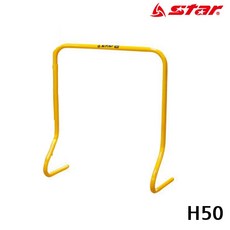 D 훈련용품 스타 훈련 허들 뉴 미니 H50 50cm (1개) (SA511) HK 허들 축구
