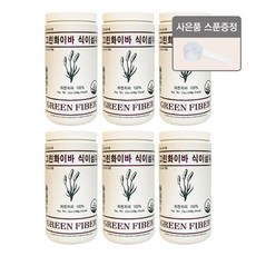 그린 화이바 식이섬유 340g 6개 + 스푼증정