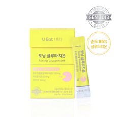 유잇유이크 토닝 글루타치온 30포, 2박스, 60g