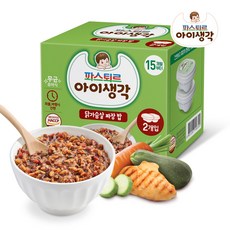 파스퇴르 파스퇴르아이생각유아식밥소스(1팩)한우불고기 닭가슴살짜장, 닭가슴살짜장밥180g(1팩)