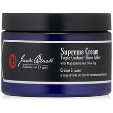 잭블랙 슈프림크림 트리플 쿠션 면도크림 Supreme Cream Triple Cushion Shave Lather, 1개, 1ml