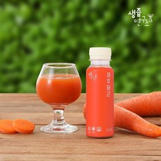 [생즙연구소] 100% 제주 구좌 당근주스 NFC 착즙 주스 HACCP 제주산 120ml 14개