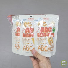노브랜드 ABC 비스킷, 3개, 125g