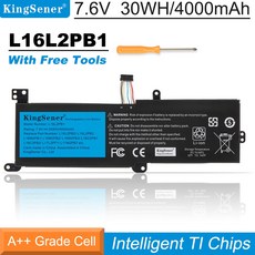 L16M2PB1 노트북 배터리 교체 for Lenovo IdeaPad 320-14IKB 320-14ISK 320-15IKB 320-15ISK 520-15IKB Series, L16M2PB1 7.5V 30Wh, 1개