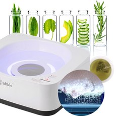 아이버블 세안기 무선 피부관리 iB8000 연예인홈케어 버블클렌징 진정 탄력 마사지 피지 각질제거+녹차티백