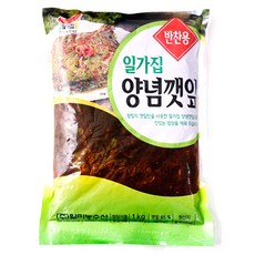 일미 일가집양념깻잎, 2개, 1kg