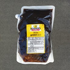 지케이푸드 코다노 블랙페퍼소스 2kg 바베큐소스 흑후추, 1개