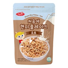 베베스트 처음에 현미 플레이크, 오트, 50g, 1개