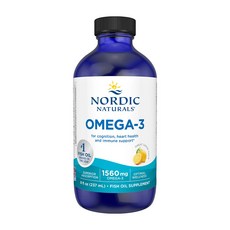 노르딕내츄럴스 오메가 3 1560mg 레몬, 237ml, 1개