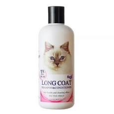 장모 고양이용샴푸 피부건강샴푸 300ml 캣미용용품 반려동물목욕, 1개