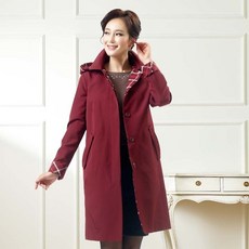 마담엘레강스 블랙라벨 트렌치코트