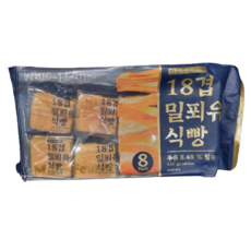 [코스트코]18겹 밀푀유 식빵 640g (80g x 8입) /트레이더스