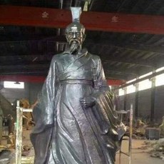 야외 조형물 조각상 정원 펜션 가든 마당 장식품 인테리어 호텔 로비 제정한 선진개의 추천호호진목공조각품백리해맹명시궁의기이유여상조품, 02 장식품