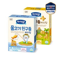 아이얌 비타민마을 물고기 친구들 유아 영양간식, 60g, 5개