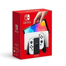 닌텐도 스위치 OLED 모델 콘솔 64GB 내장 스토리지(화이트 Joy-Con 포함) 111695