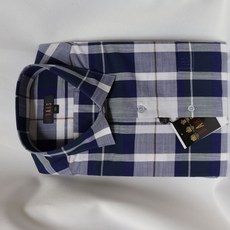 [매장정품] 닥스 DAKS 남성용 체크 반팔 셔츠 남방 시원한원단