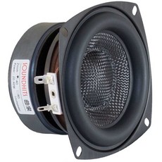서브 스피커 우퍼 40W 4인치 HIFI 유닛, 1개, 원형 116mm 8옴