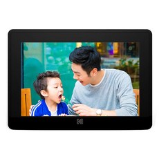 커플기념일선물 친구결혼선물 Kodak WIFI 전자 디지털 클라우드 홈 디지털액자 0, 2. 색상 분류: 쿨 블랙 32G U 디스크, NONE, NONE
