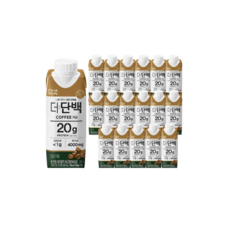 빙그레 더단백 드링크 커피, 100ml, 18개