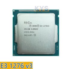 레귤레이터 E3-1276 v3 E3 1276 3.6GHz용 Intel Xeon은 쿼드 코어 8스레드 CPU 프로세서 84W L38M LG 호환A 1150 E3-1276V3을 갖추고, [01] E3-1276 v3, 01 E3-1276 v3