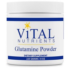해외 Vital Nutrients L-Glutamine 글루타민 225g, 3개