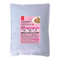 소스나라 매콤까르보나라소스 1kg 여행용 캠핑용 요리용 행사용 맛집소스, 1개