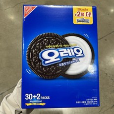 Nabisco 오레오 초콜릿 샌드위치 쿠키 1.6kg 50g X 32 코스트코, 1개
