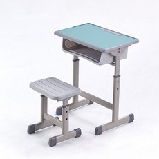 학원 학교 학생책상 공부방 서재 어린이 학생 테이블 어린이책상 데스크세트, 13. 버밀리온 그린 리프팅 스툴 (5세트 이상 구매)