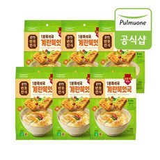 풀무원 반듯한식 1분즉석국 계란북엇국 6gx5입 x 6봉, 황태계란북엇국 x 6봉, 30g, 6개