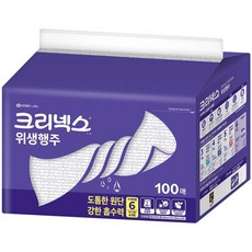 크리넥스 위생행주 100매 빨아쓰는 키친타올 손걸레, 1개