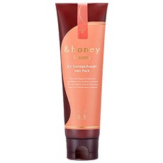 &honey Creamy 蜂蜜莓果修復髮膜 130g, 深層修護受損髮質，增加光澤，保濕不乾澀，所有髮質適用, 1瓶