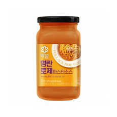 CJ 백설 명란로제 파스타소스 370g 1개