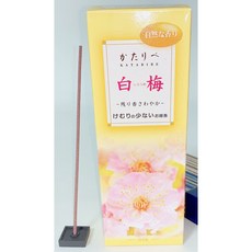 니폰코도 카타리베 백 매화향 장 - 인센스스틱 일본향 스틱향 마음안정 요가향 일본인센스스틱 태우는향 일본인센스 스틱향초 향초스틱 명상용품 INCENSE 인센스향 피우는향 매화