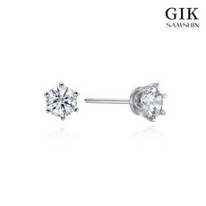 1부다이아몬드귀걸이