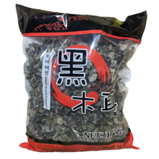 목이버섯 (수입산) 흑목이 건목이 말린버섯, 1개, 1kg