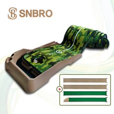 SNBRO 迷彩自動返回高爾夫推桿墊, 混色