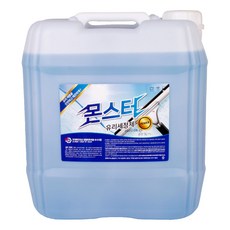 몬스터 유리 세정제 대용량 말통 업소용, 18.75L, 1개