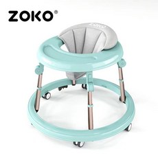ZOKO 베이비워커 아기보행기 다기능 오다리방지 높이조절 보행기 걸음마, 2. 민트