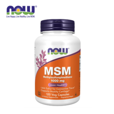 나우푸드 MSM 식이유황 1000mg 120 베지캡슐 엠에스엠, 120정, 1개